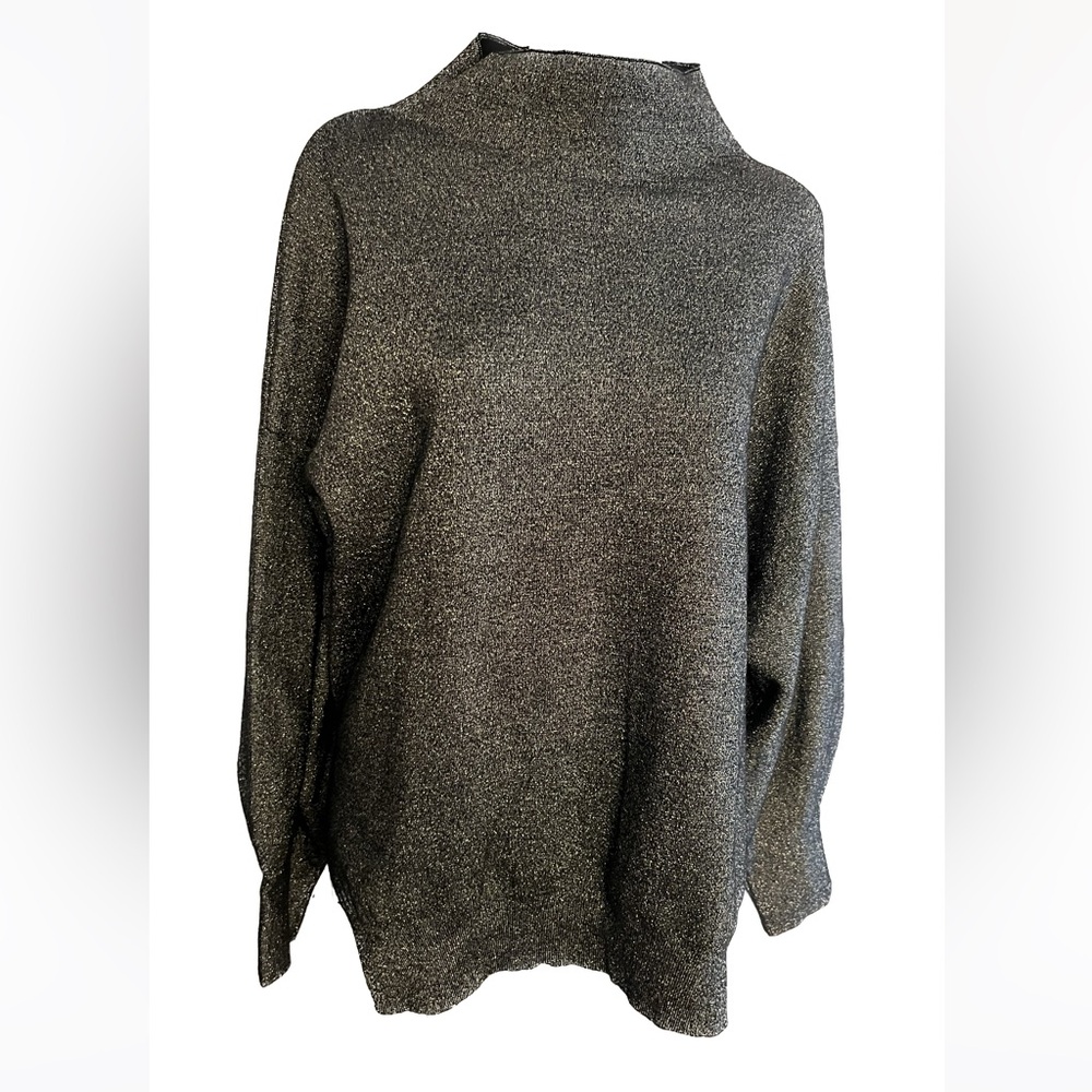 H&M size large women’s shiny sweater